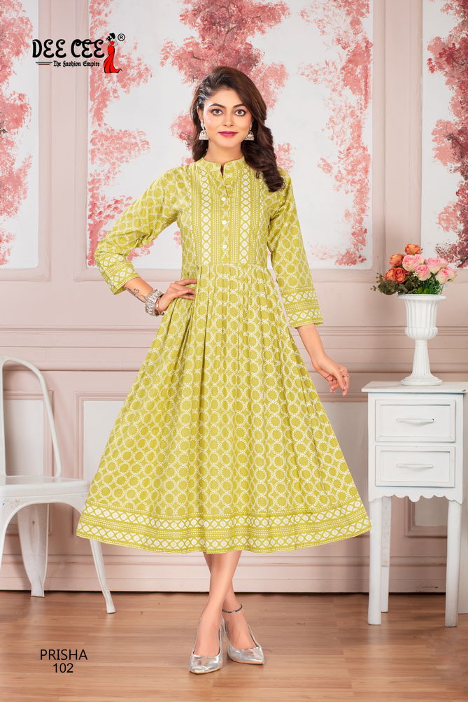 Prisha By Deecee Designer Flared Long Kurtis Suppliers In India